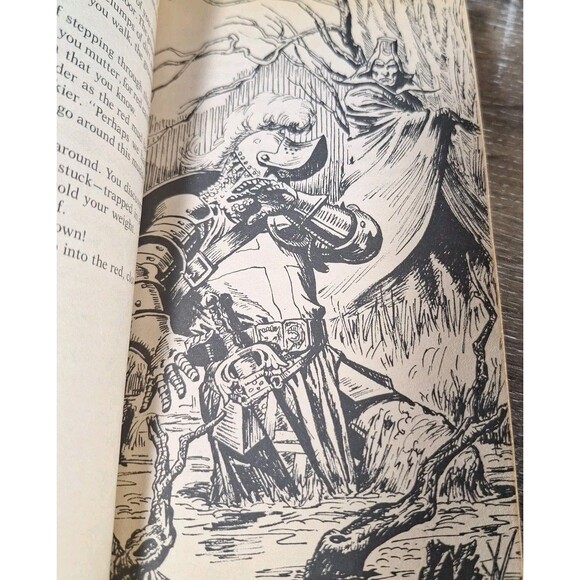 Wizards Warriors & You Book #1 The Forest Of Twisted Dreams RL Stine - Picture 7 of 7